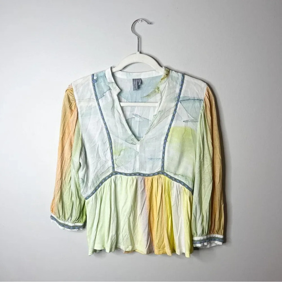 Bl^nk London Renata Tie Dye Blouse - Picture 3 of 9
